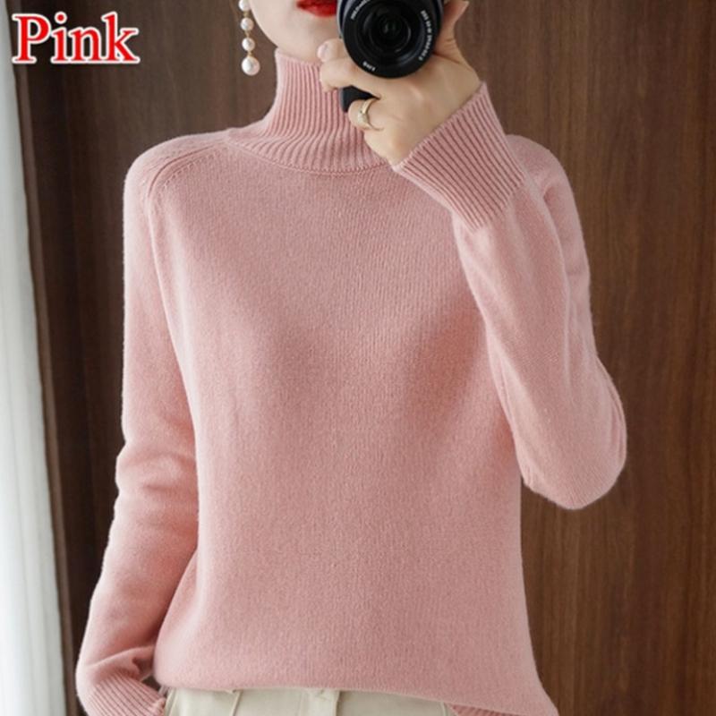 Donne Inverno Cashmere Dolcevita Maglione Donna Tinta Unita Maglia Pullover  Manica Lunga Loose Thick Caldo Maglioni Femminili acquista in modo  economico — spedizione gratuita, recensioni reali con foto — Joom