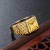 Multi Color Stone Rings for Men Women Hip Hop Punk High Quality Stainless Steel Ring Charm Party Jewelry Gift