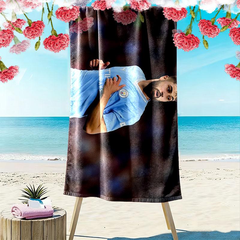 Josko Gvardiol Print Beach Towel, Large Soft Quick Dry Towel for Beach Camping Swimming