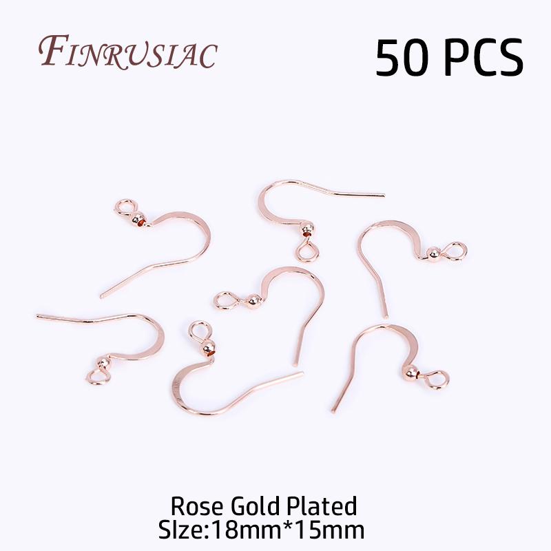 18K Gold Plated Earring Settings Jewelry Findings,Earring Hoops Ear wire/Earring Stopper Nuts/DIY Earring Making Supplies