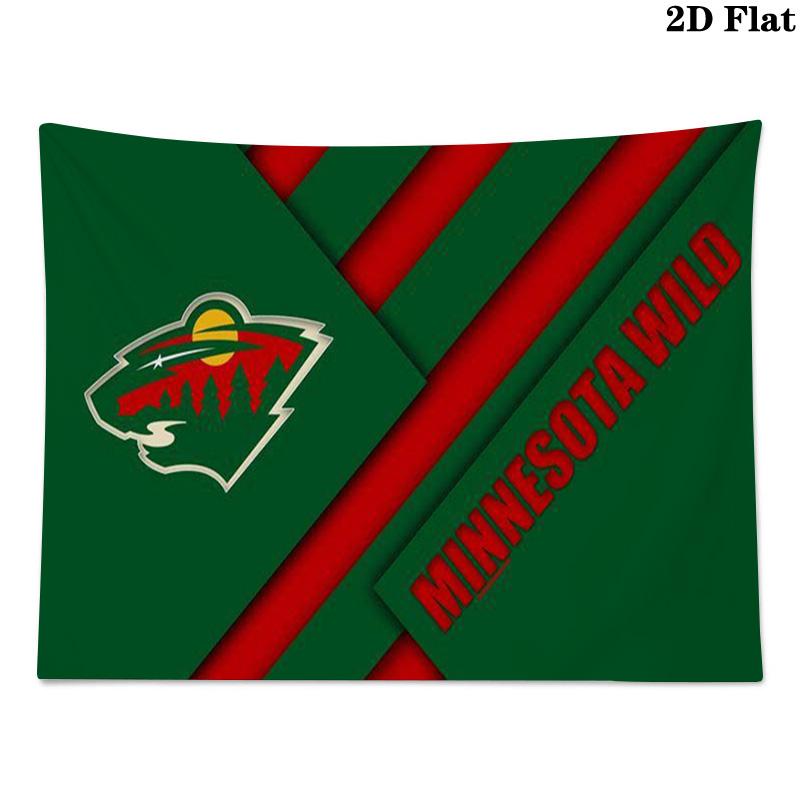 Minnesota Wild Wall Tapestry Aesthetic Wall Hanging Printed Fabric Blanket Decorative Tapestries for Bedroom Living Room Home Decor