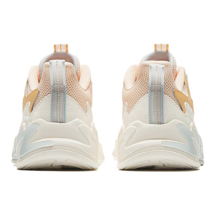 Anta Kids Soft Sole Comfortable Non-Slip Wear-Resistant Low-Top Running Shoes Kids sneaker White Brown 322438805-3