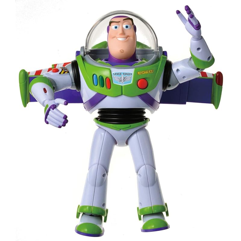 Toy Story 4 Life-Size Talking Figure Buzz Lightyear (28cm Long)