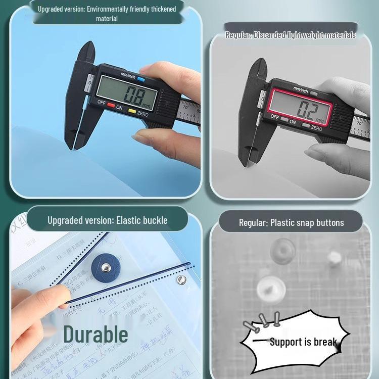 

A3 Многослойный Органайзер для тестовых работ формата A4 для студентов 1 Green 40 pages