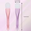 Dual-use Mud Film Brush DIY Film Soft Head with Scrapers Integrated Silicone Facial Mask Brushes Cleansing Brush Beauty Tools
