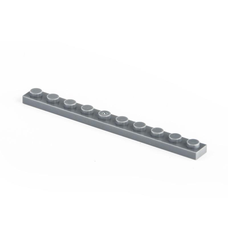 20 Pieces of Bulk Small Particle 1x10 Plate 4477 MOC Building Block Low Board Accessories Building Block Castle Toys