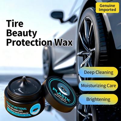 Multiple Purpose Automotive Auto Cares Wax 50ML Formula for Plastic Refurbishment Scratch Removal Tire Shine & Polishing
