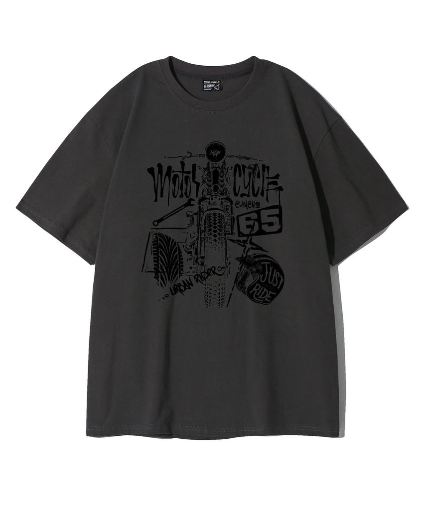 ELIMENO El Motorcycle Short Sleeve T-Shirt 4 Colors (Type A)