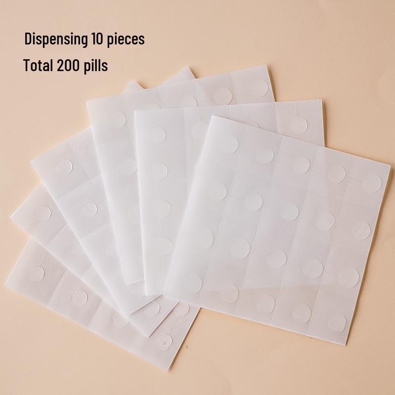 

Transparent Adhesive Glue Dots for Cake Decorations, Inserts, Flags & Ornaments - 10 Pack