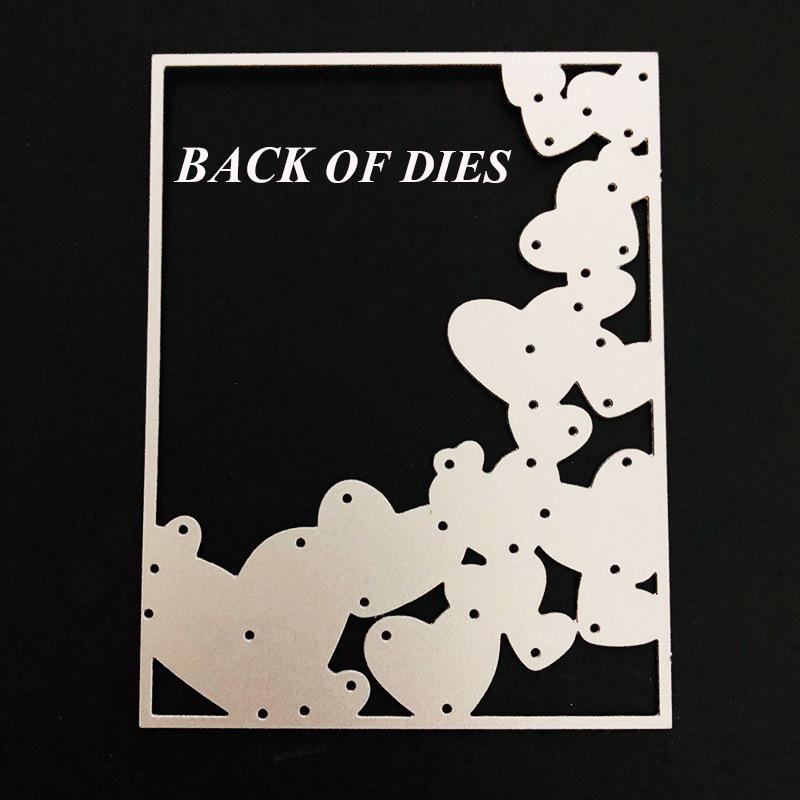 

1 шт. бумажные открытки альбом декор скрапбукинг углеродистая сталь тиснение трафареты для резки серебряный