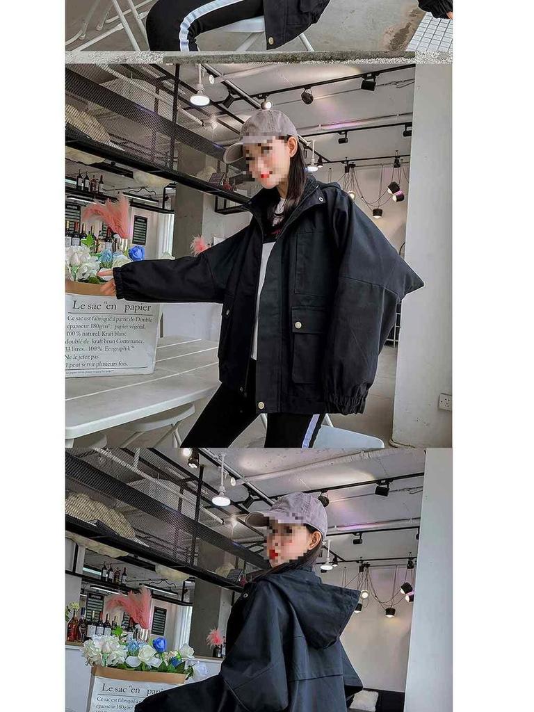 2023 Korean Style Women's Loose Short Jacket - Spring/Autumn Versatile Student BF Mori Workwear