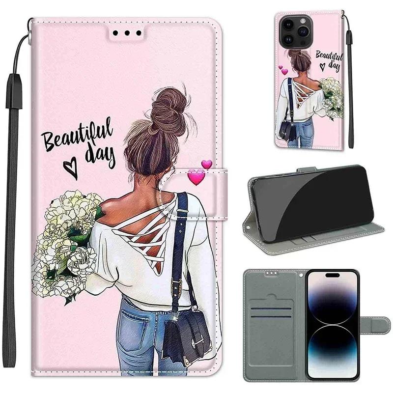 Lovely Butterfly Wallet Case For Huawei Honor 90 Pro X50 X6 X6A X7 X8 X8A X9A Magic 5 Lite Magnetic Flip Leather Card Slot Cover