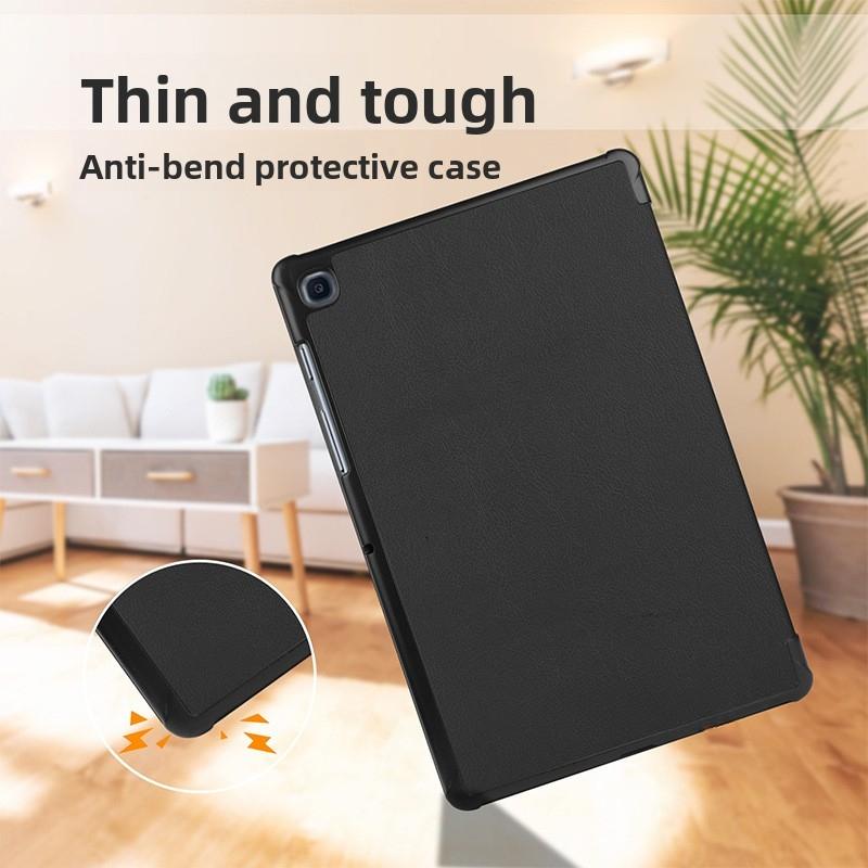 For Galaxy Tab A 10.1in Tablet - Protective Leather Case T510 Kaster Tri-Fold Cover
