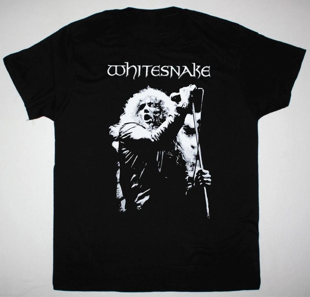 David Coverdale Whitesnake In Concert Men T-shirt Black Unisex S-4XL S