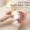 2 Pack Travel Makeup Remover Case Suitable for Travel & Business Trips, 2-in-1 Wash & Remove Makeup Set with Flip-Top Lid & RFID Blocking Cover