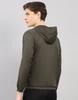 Rock.It Men's Regular Fit Solid Hooded Full Sleeve Jacket