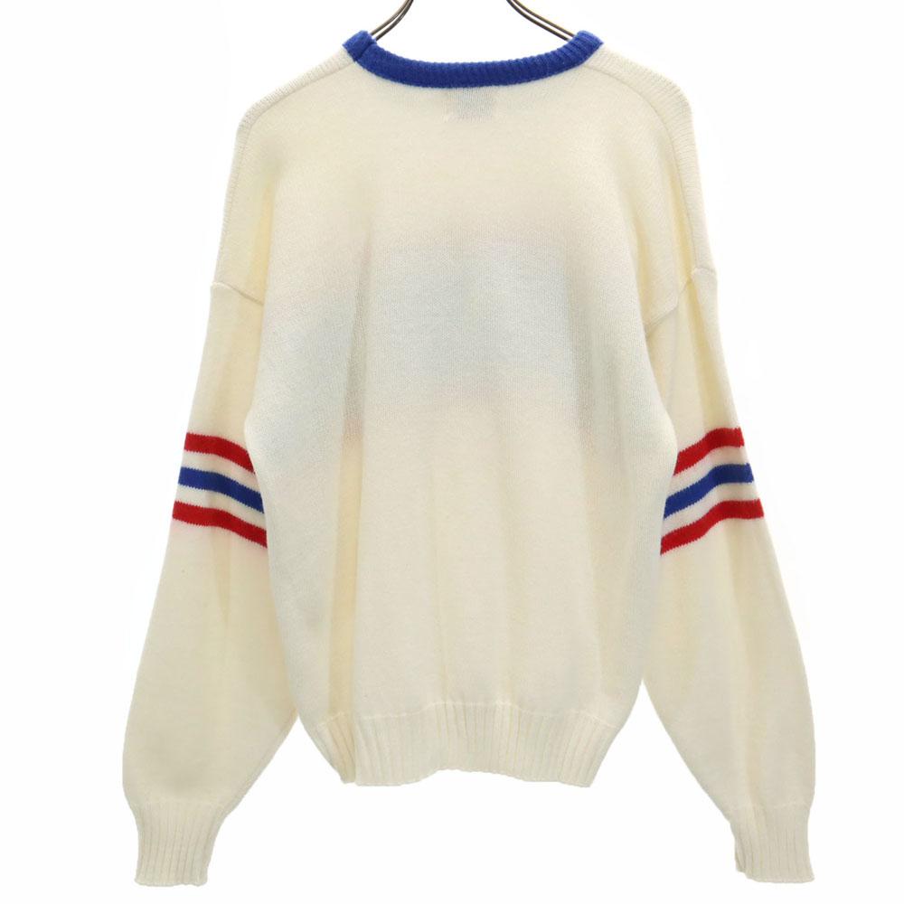 NFL 90s Made In USA Old New York Giants Long Sleeve Sweater M Knit Giants Men's Used