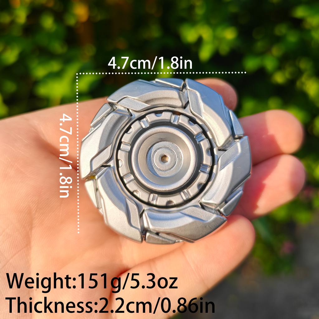 EDC Fidget Sliders Fidget Toys Stress Relief For Adults Magnetic Metal Irritable Mood Buster Open Armor Spinning TopFidget Toys