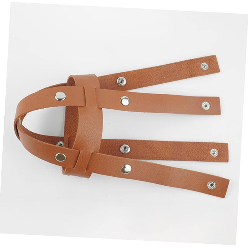 Outdoor Bicycle Water Cup Holder, Anti-Shake, Battery Bike, Mountain Bike, Water Bottle Holder, Cycling, Milkshake, PU Leather Holder