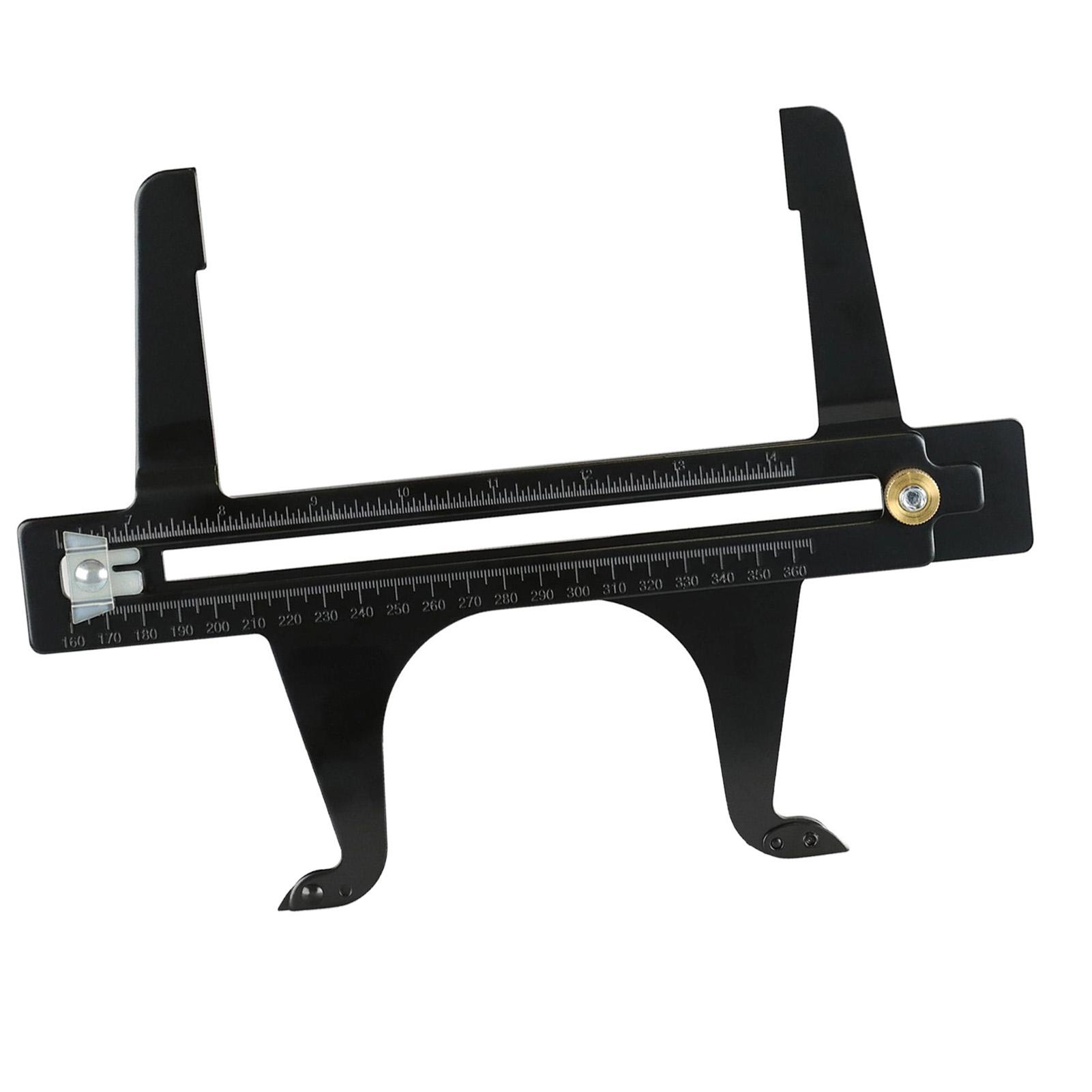 

Brake Drum Measuring Resetting Tool 6.5 14.25 Inch Double Scale Combination Brake Resetting Gauge