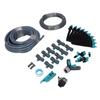 10m Greenhouse Micro Drip Irrigation Kit with Tubing Hose Adjustable Nozzle Garden Watering System
