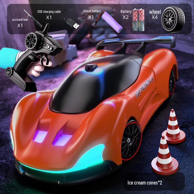Cross-Border RC Drift Car: Four-Wheel Drive, Variable Speed Toy Model - Perfect Gift for Boys. Standard Single Battery