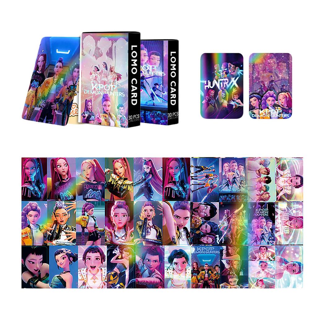 Double-sided 30-card LOMO Card- Anime Surrounding Photo Card- Collection Card