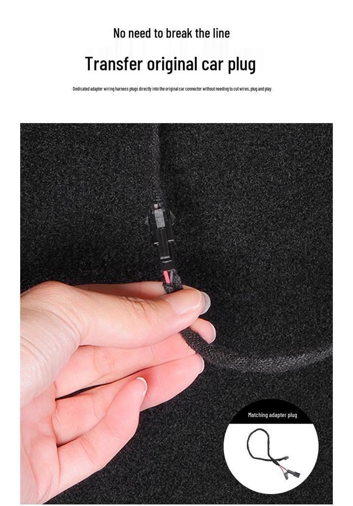 LED Trunk Light for Tesla Model 3 - Non-destructive Installation