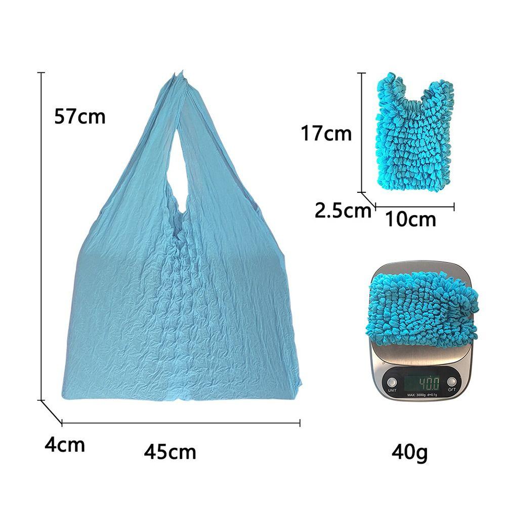 Large Capacity Shopping Bag Fold Stretch Bag Bubble Elastic Bag Multi Purpose Bubble Elastic Paddy Bag