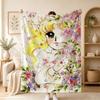 Cartoon Candy Candy Cute Blanket For Soft Warm Knee For Bedroom Living Room Bed Sofa Camping Picnic Office Gift