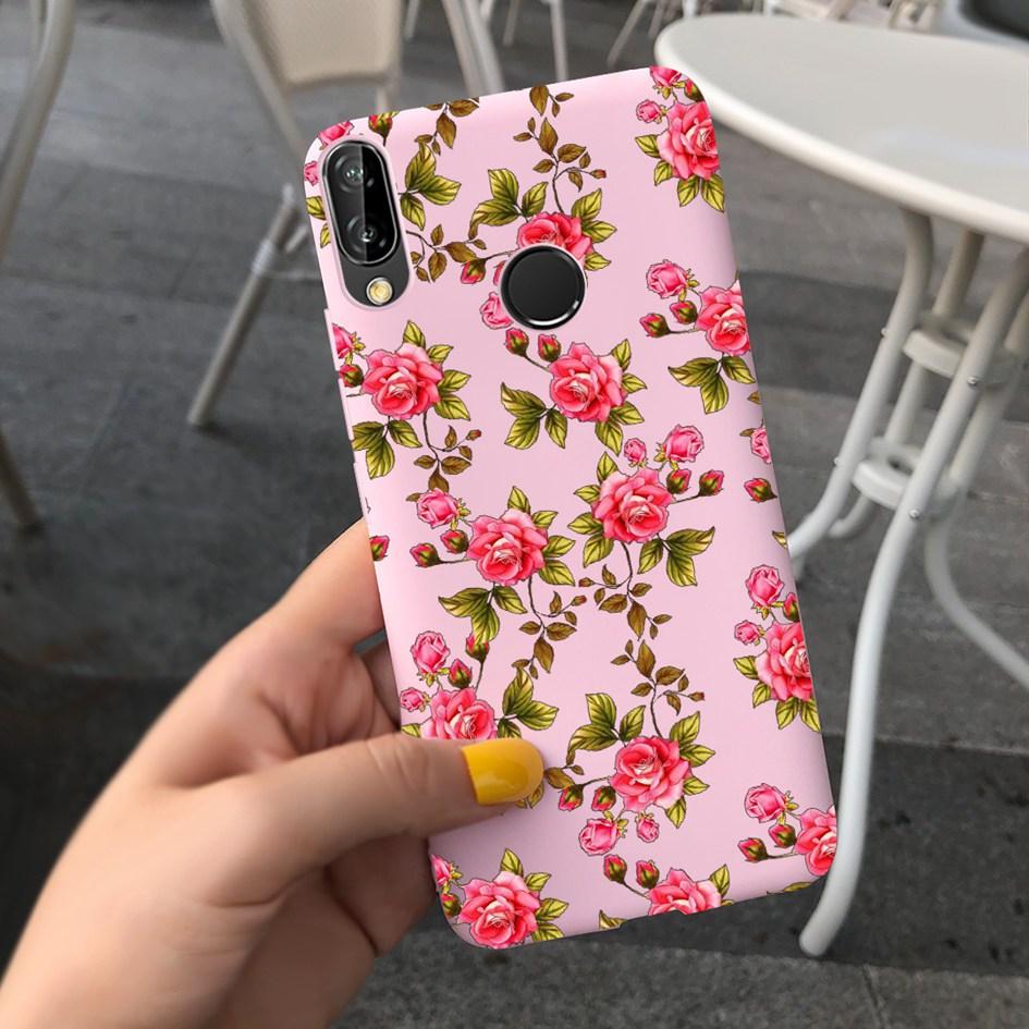 For Huawei P20 Lite Case Phone Cover Cute Love Heart TPU Protective Bumper Shell For Huawei P20 Lite ANE-LX2 Nova 3E Soft Fundas
