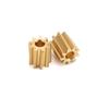 4pcs suitable for Thermomix Motor Gear TM5 TM6 Drive Lock Replacement Parts Brass Gears