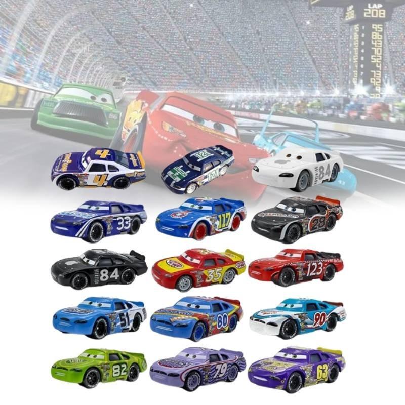 Durable Cars Lightning Mcqueen Alloy Toy Model Sheriff And Cabrera For Kids