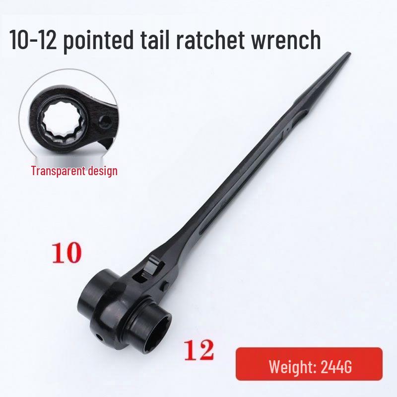 

Quick Pointed Tail Ratchet Wrench for Ironworkers 34-36