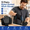 12pairs Anti Slip Protective Gloves Heat Resistant Outdoor Cycling Gloves Safety Work Gloves  Garden