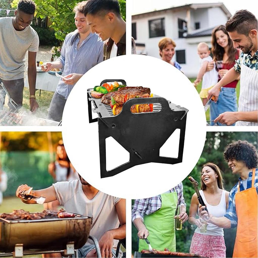 Suitable For Multiple Scenes, Like Home Gardens And Wild Camping, Enjoy Grilling Fun
