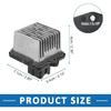 HVAC Blower Motor Control Module Resistor 7802A006 RU691 JA1807 4P1685 for Mitsubishi Lancer 2007-2017