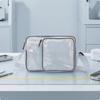 Clear Crossbody Bag with Front Pocket Adjustable PVC Easy to Transparent Purse