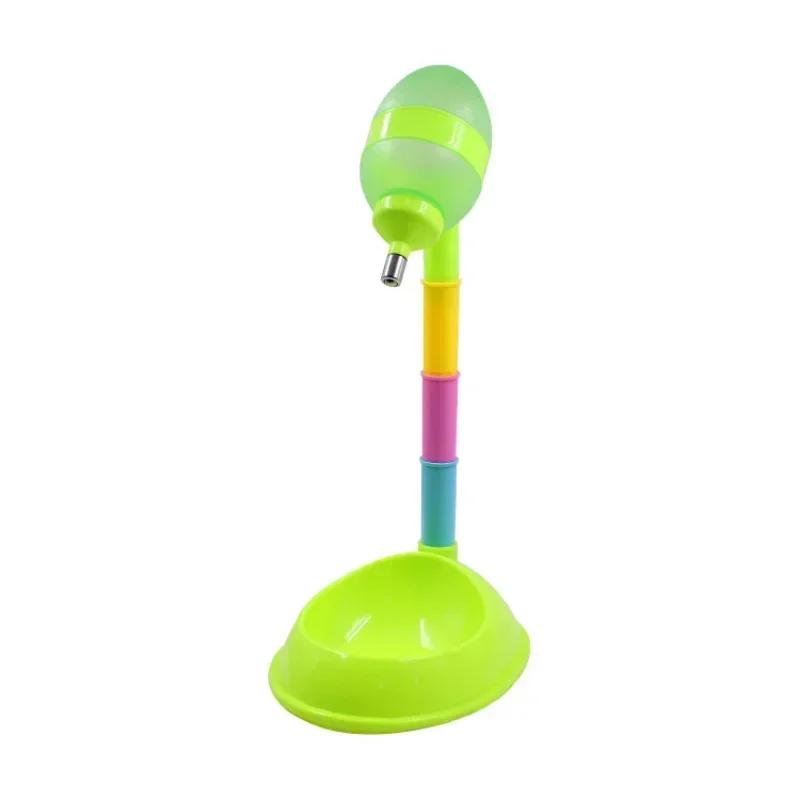

Dispenser Capacity Fountain Dog Pet Large 650ml Feeding Water Cats Bottle Feeders Plastic Bowls Automatic Water For Cats Water зелёный