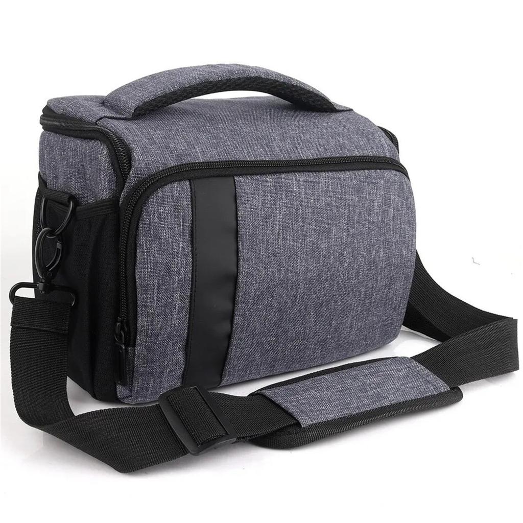 Mesh Shoulder Bag For Camera With Compartment For Other Accessories