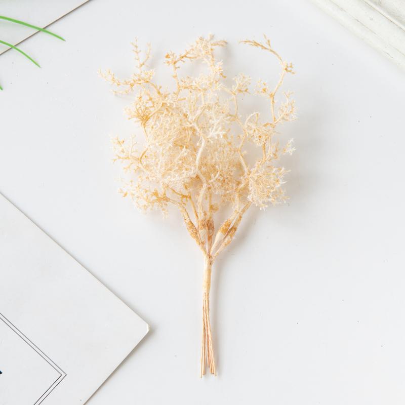 Artificial Plants Golden Silvery Christmas Colorful Tree Gift Vase Filler Home Room Wedding Warm Atmosphere Building Decorations