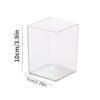 1pc Minimalism Transparent Large Capacity Pen Holder Storage Container Suitable for Desk