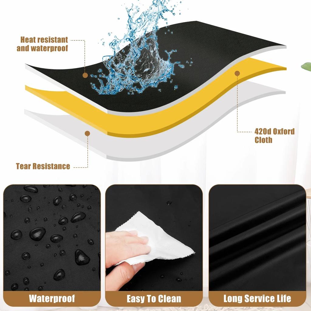Pizza Oven Cover for Ninja OO101 Woodfire 8-in-1 Outdoor Pizza Oven Oxford Cloth Waterproof Dustproof Covers BBQ Accessories New