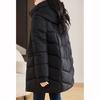 Winter Women Hooded Jackets Thicken Warm Padded Coats Casual Long Parkas Clothes Loose Outerwear