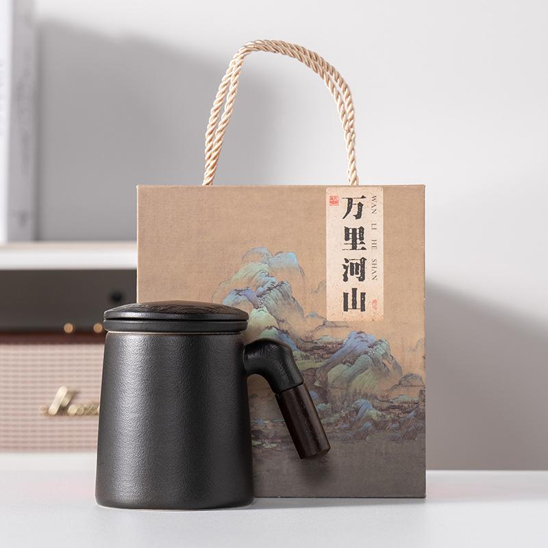 Forbidden City light luxury office water cup business gift set company annual meeting activities to send customers and employees gifts