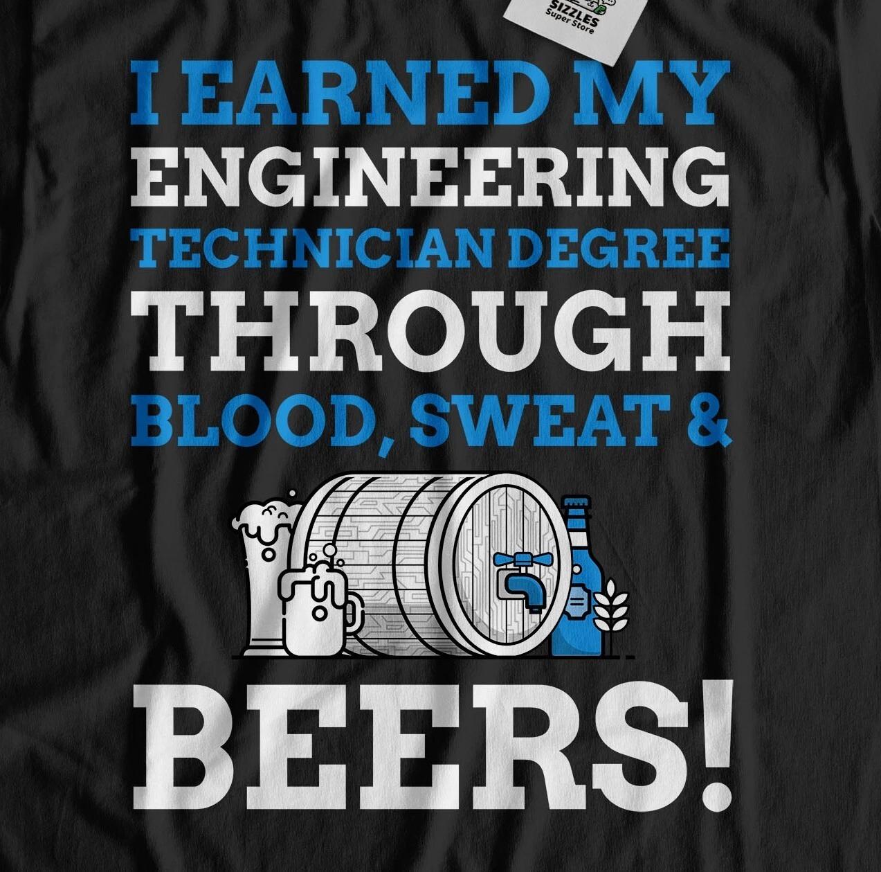 Unisex Funny Engineering Technician Degree T-Shirt Engineer Graduate Gifts 3XL