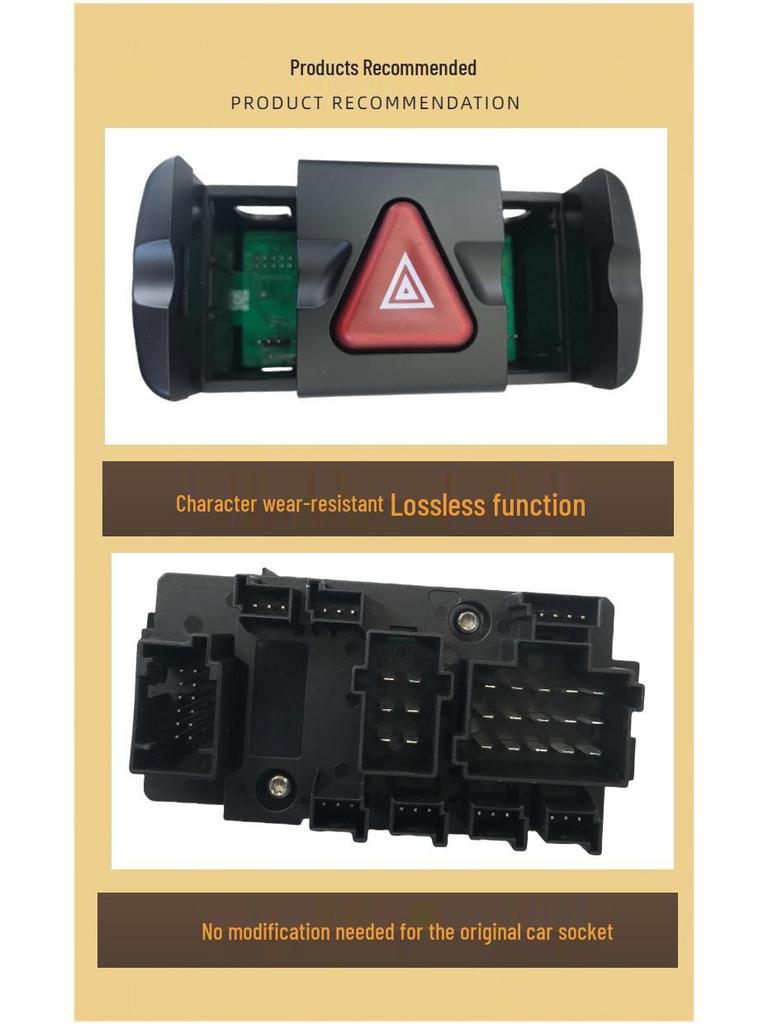 Mercedes-Benz 3341/4141 Truck Concrete Pump Warning Switch for Emergency & Double Flash Lights.