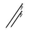 Outdoor Camping Carbon Steel Tent Peg Set – Windproof Ground Anchors for Beach and Canopy Fixing