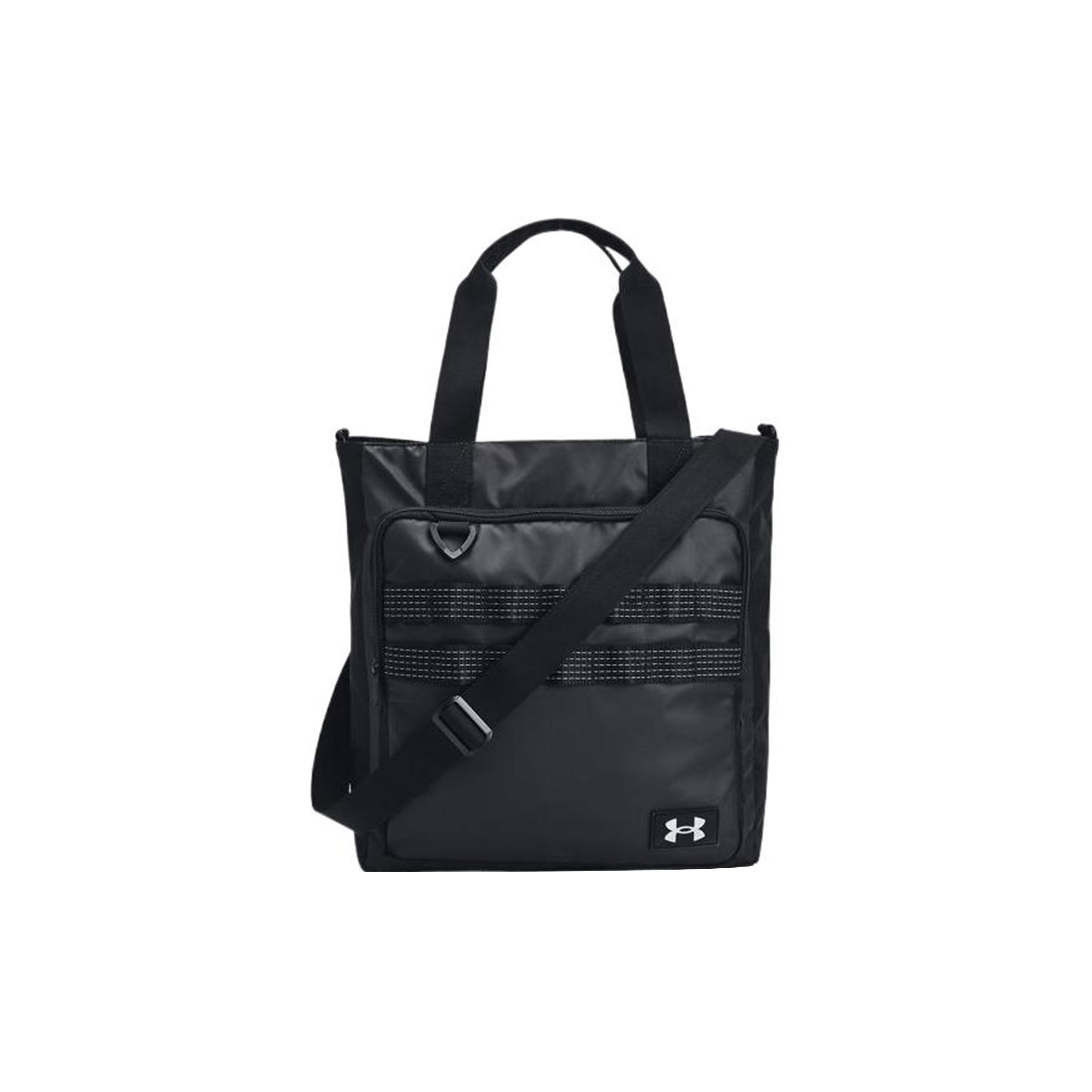 

New Under Armour Polyester Tote Bag Shopping Bag Crossbody One Shoulder Handbags Regular Unisex Black 1378419-001 35.1*13.0*39.1CM