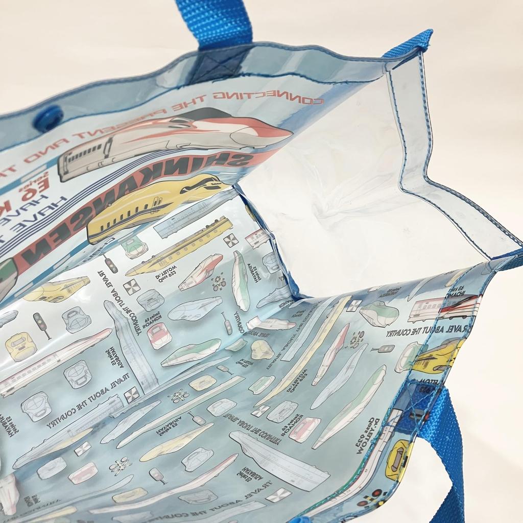 Pool Beach Vinyl Sea Doctor Komachi [kiejun] Bag, Shinkansen, Kids, Boys, Pool, Bag, Bag, Bathing, Train, Yellow, Hayabusa, (04 Turquoise)